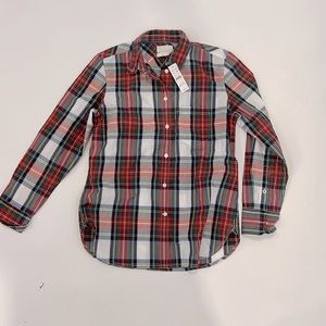 NWT Plaid jcrew shirt size 2